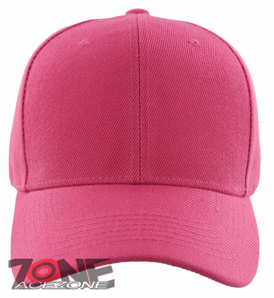 Youth Hot Pink Baseball Hat