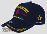 NEW! US ARMY 5TH INFANTRY DIVISION VIETNAM VETERAN RIBBON BAR CAP HAT BLACK