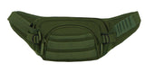 East West USA Molle Tactical Utility Travel Fanny Waist Pack F102 OLIVE