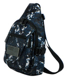 East West USA Tactical Sling Chest Shoulder Utility Bag CAMO RTC513 NAVY ACU