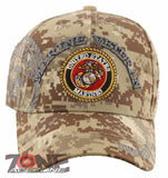 NEW! US MARINE CORPS USMC VETERAN SEMPER FI CAP HAT CAMO