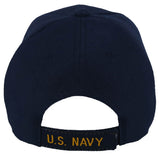 NEW! US NAVY DAD ROUND USN BALL CAP HAT NAVY