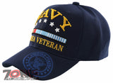 NEW! US NAVY KOREA VETERAN ROUND CAP HAT NAVY