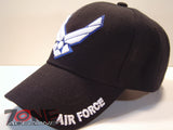 WHOLESALE NEW! US AIR FORCE CAP HAT USAF BLACK
