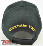 WHOLESALE NEW! US ARMY VIETNAM VETERAN CAP HAT BLACK