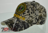 NEW! US ARMY VETERAN SIDE SHADOW CAP HAT CAMO