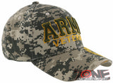 NEW! US ARMY STRONG VETERAN SIDE ROUND BALL CAP HAT ACU CAMO