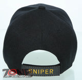 NEW! SNIPER ONE SHOT ONE KILL CAP HAT BLACK