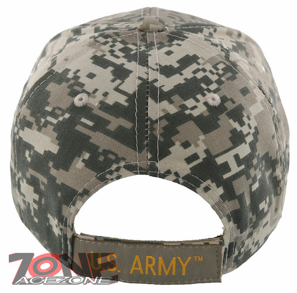 NEW! US ARMY STAR VETERAN SIDE LINE BALL CAP HAT ACU CAMO – AceZone.com