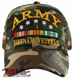 NEW! US ARMY STRONG SHADOW VIETNAM VETERAN CAP HAT GREEN CAMO