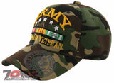 NEW! US ARMY STRONG SHADOW VIETNAM VETERAN CAP HAT GREEN CAMO