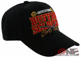 NEW! BUFFALO SOLDIERS AMERICAN HEROES 1866-1944 CN SWORDS CAP HAT BLACK