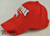 NEW! MESH NY NEW YORK LONG ISLAND CAP HAT RED