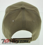 NEW! NEW YORK CITY 1788 EMPIRE CITY NYC CAP HAT TAN