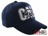 NEW! CALIFORNIA CALI BEAR BALL CAP HAT NAVY