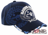 NEW! NATIVE PRIDE EAGLE FEATHER BALL CAP HAT NAVY