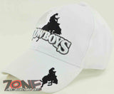NEW! RODEO COWBOYS CAP HAT WHITE