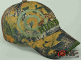 HUNTER LIVE TO HUNT DEER BUCK OUTDOOR SPORTS CAP HAT CAMO