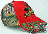 NEW! PHEASANT OUTDOOR HUNTING FLAME CAP HAT RED CAMO