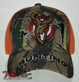 NEW! DEER HUNTER BUCK HUNTING CAP HAT CAMO ORANGE