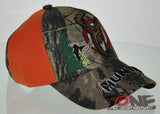 NEW! DEER HUNTER BUCK HUNTING CAP HAT CAMO ORANGE