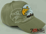 NEW! BIG DOUBLE EAGLES SHADOW CAP HAT TAN