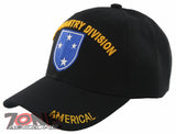 NEW! US ARMY 23RD INFANTRY DIVISION AMERICAL CAP HAT BLACK