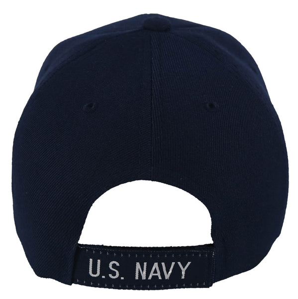 NEW! US NAVY SIDE ROUND USN BALL CAP HAT NAVY – AceZone.com