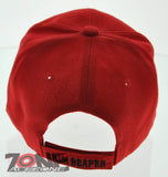 NEW! GRIM REAPER BALL CAP HAT RED