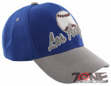 NEW! US LOS ANGELES CALIFORNIA LA BASEBALL BALL CAP HAT ROYAL BLUE GRAY