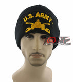 NEW! US ARMY TANK CAP HAT BEANIE BLACK