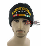 NEW! US MARINE VETERAN CAP HAT USMC BEANIE BLACK