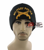 NEW! US MILITARY POLICE CAP HAT BEANIE BLACK