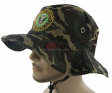 NEW! US ARMY ROUND LICENSED BUCKET MILITARY HAT BOOINE CAP GREEN CAMO