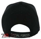 NEW US ARMY SPECIAL FORCES DE OPPRESSO LIBER VIETNAM VETERAN CAP HAT BLACK