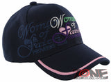 WOMAN OF FAITH PROVERBS 31:30 JESUS CHRISTIAN BASEBALL CAP HAT NAVY