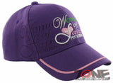 WOMAN OF FAITH PROVERBS 31:30 JESUS CHRISTIAN BASEBALL CAP HAT PURPLE