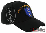 NEW! US ARMY 8TH INFANTRY DIVISION PATHFINDER BALL CAP HAT BLACK