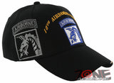 NEW! US ARMY 18TH AIRBORNE CORPS SKY DRAGONS BALL CAP HAT BLACK