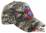 NEW! US ARMY 82ND AIRBORNE ALL THE WAY BALL CAP HAT ACU CAMO