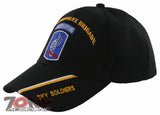 NEW! US ARMY 173RD AIRBORNE BRIGADE SKY SOLDIERS BALL CAP HAT BLACK