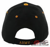 NEW! US ARMY VETERAN SIDE VETERAN FLAG BALL CAP HAT BLACK