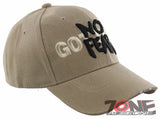 NO FEAR GOT FAITH SHADOW JESUS CHRISTIAN BALL CAP HAT TAN