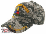 NEW! US ARMY 1ST ARMORED DIVISION OLD IRONSIDES CAP HAT ACU CAMO