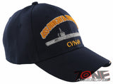 NEW! US NAVY USN USS DWIGHT D. EISENHOWER CVN-69 I LIKE IKE BALL CAP HAT NAVY