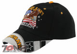 NEW! THANK A VETERAN FOR YOUR FREEDOM BALL CAP HAT BLACK