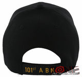 NEW! US ARMY 101ST ABN AIRBORNE DIVISION EAGLES SHADOW CAP HAT BLACK