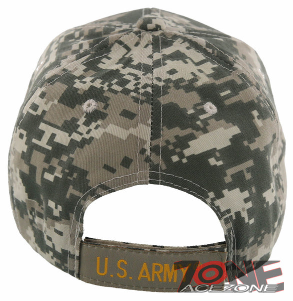 NEW! US ARMY VETERAN SIDE LINE MESH CAP HAT ACU CAMO – AceZone.com