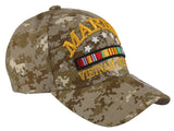 NEW! USMC US MARINE VIETNAM VETERAN GRAY SHADOW CAP HAT DESERT CAMO