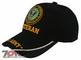 NEW! US ARMY STRONG VETERAN SIDE MESH CAP HAT BLACK